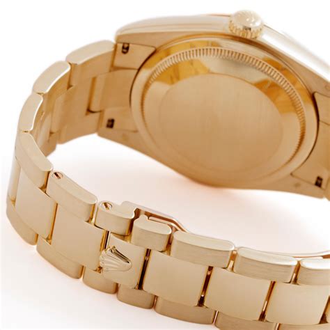 rolex cl5 7200 oyster yellow gold replica